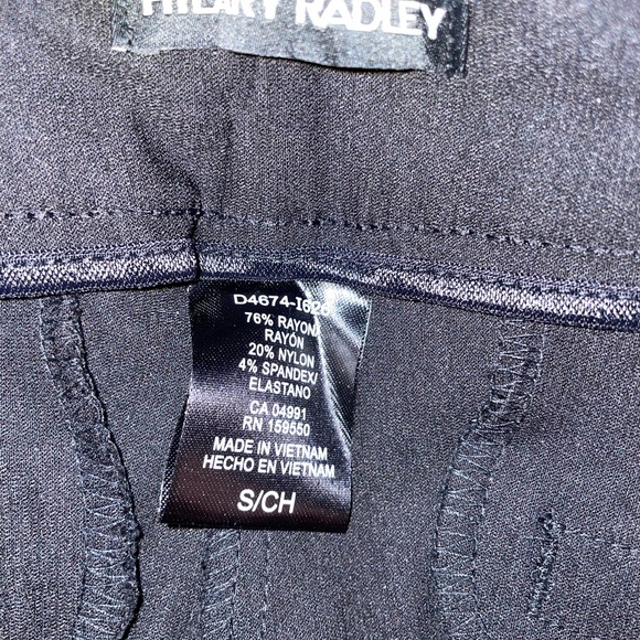 NWT Black Hilary Radley Shorts - Picture 3 of 5